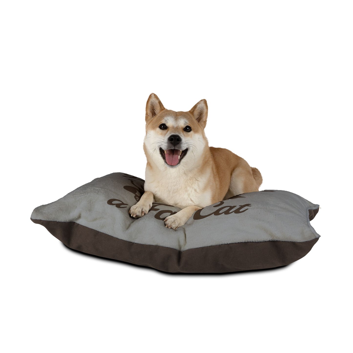 Living Like a Fat Cat Pet Bed - Cozy Cat Bed, Cute Pet Gift, Luxury Dog Bed, Relaxing Pet Cushion, Feline Fun