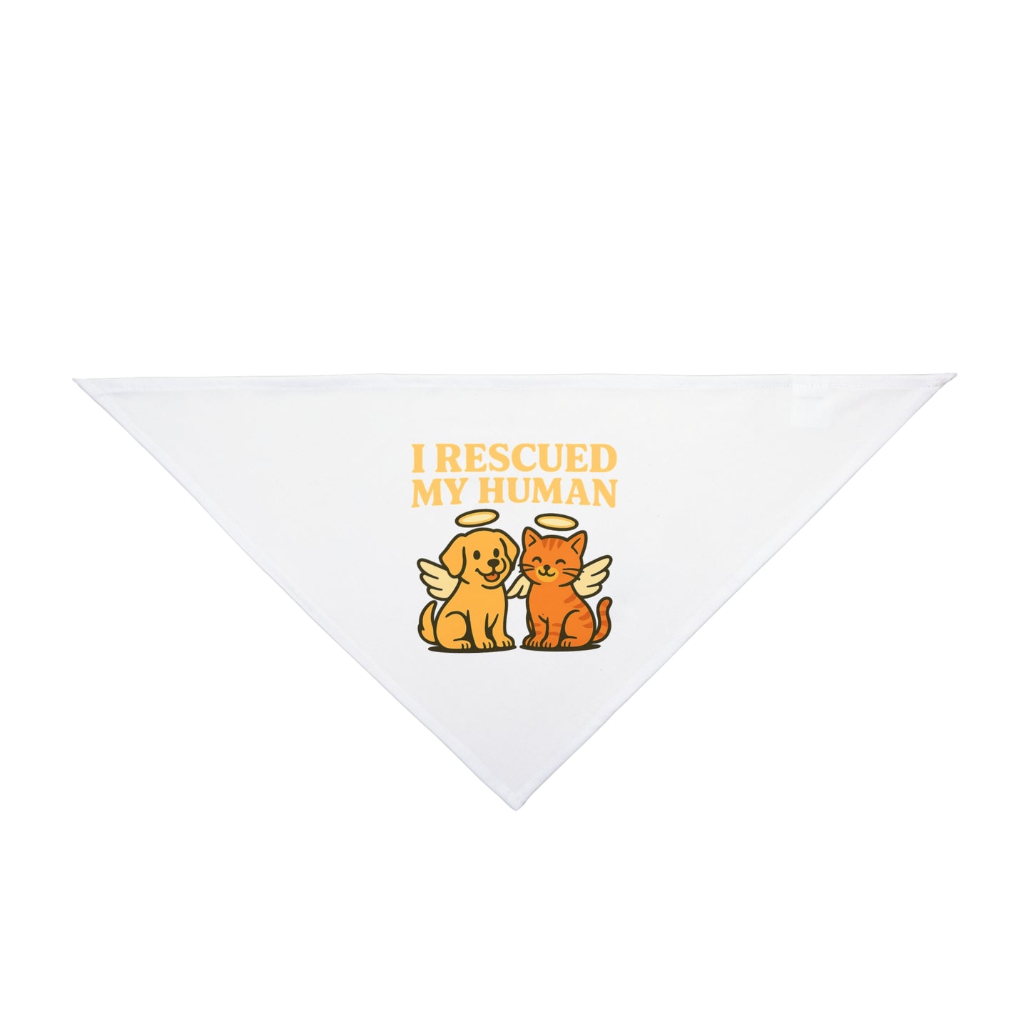 Adorable Pet Bandana for Rescue Pets, Perfect for Dog and Cat Lovers, Unique Gift for Pet Owners, Cute Pet Accessory, Everyday Wear