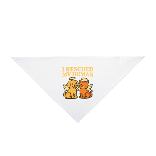 Adorable Pet Bandana for Rescue Pets, Perfect for Dog and Cat Lovers, Unique Gift for Pet Owners, Cute Pet Accessory, Everyday Wear