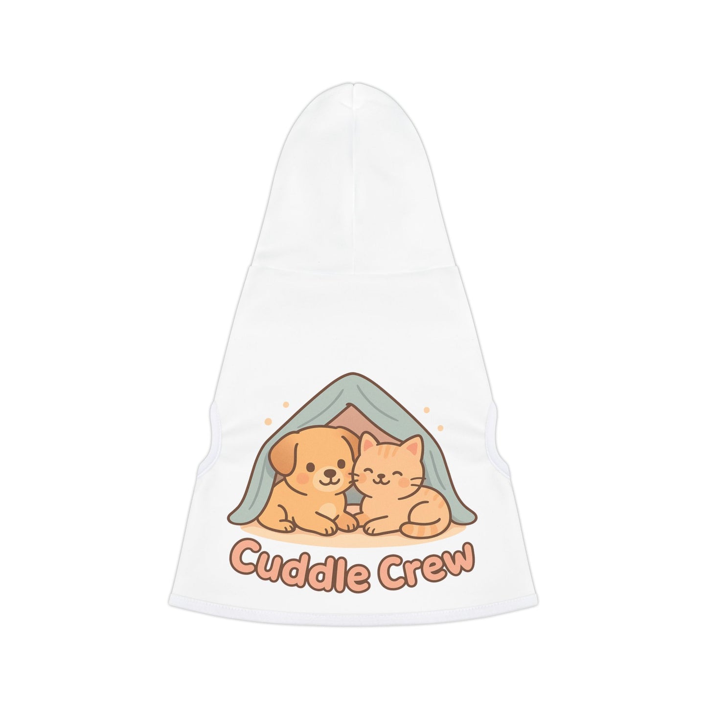 Cuddle Crew Pet Hoodie - Cozy Dog Cat Apparel for Pet Lovers, Animal Lover Gift, Cute Pet Hoodie, Winter Wear, Pet Birthday Gift