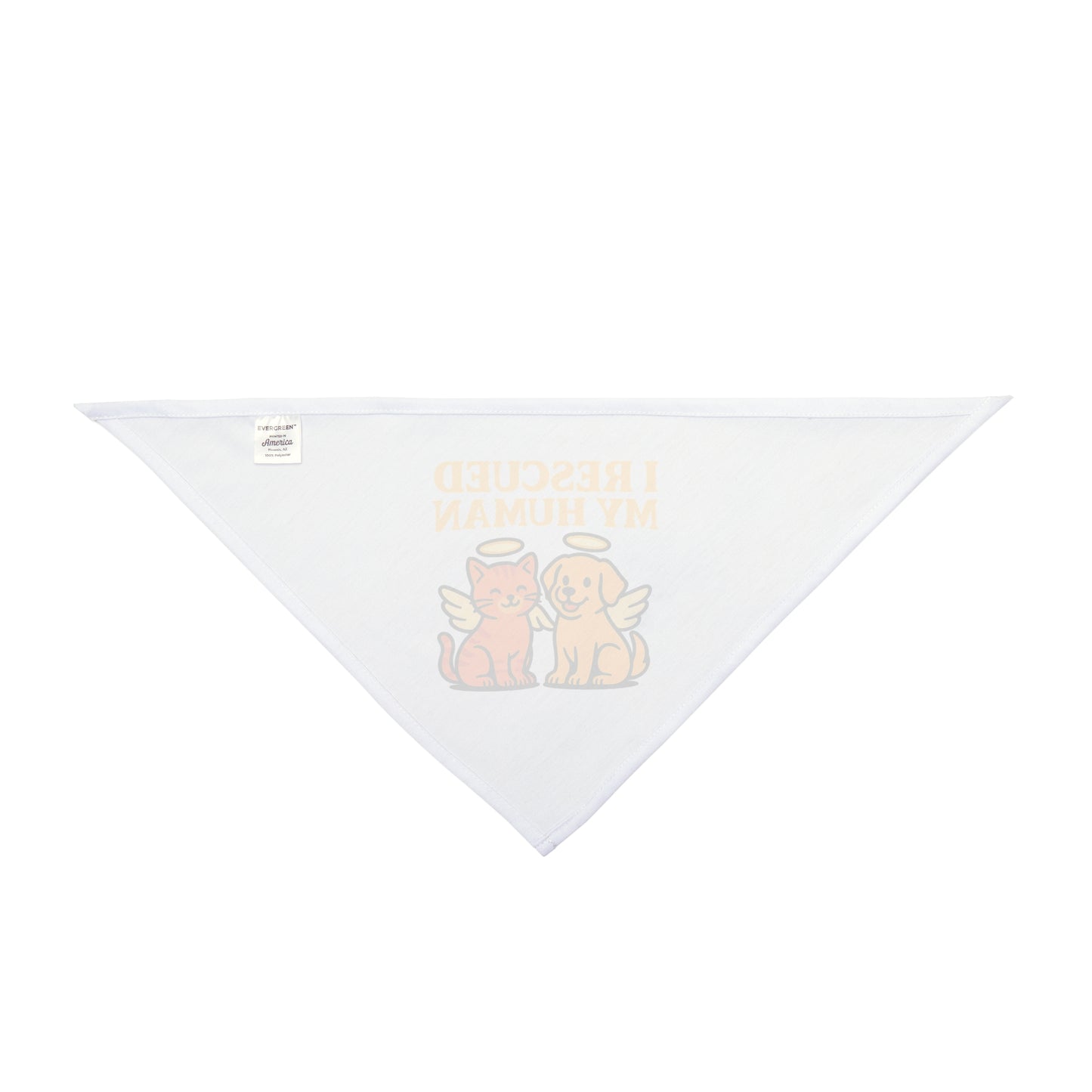 Adorable Pet Bandana for Rescue Pets, Perfect for Dog and Cat Lovers, Unique Gift for Pet Owners, Cute Pet Accessory, Everyday Wear