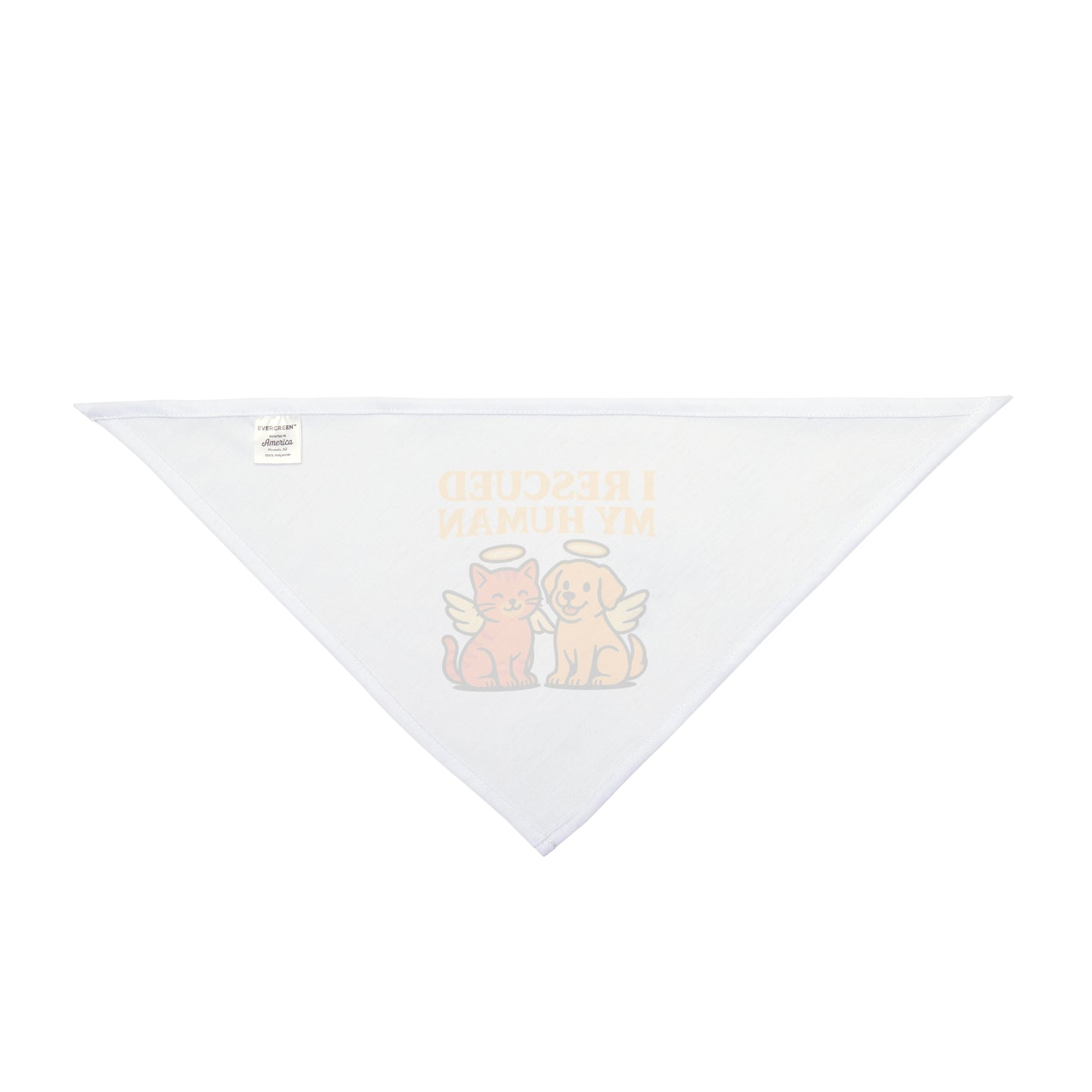Adorable Pet Bandana for Rescue Pets, Perfect for Dog and Cat Lovers, Unique Gift for Pet Owners, Cute Pet Accessory, Everyday Wear