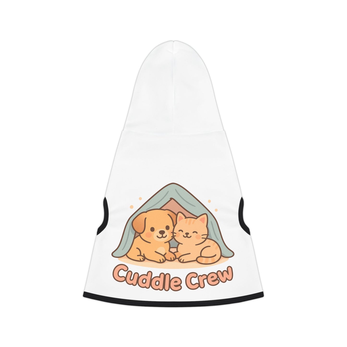 Cuddle Crew Pet Hoodie - Cozy Dog Cat Apparel for Pet Lovers, Animal Lover Gift, Cute Pet Hoodie, Winter Wear, Pet Birthday Gift