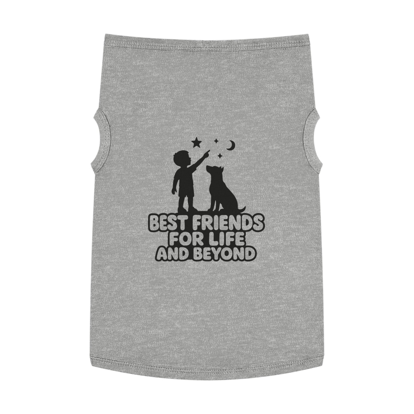 Best Friends Pet Tank Top for Dogs, Cute Dog Apparel, Pet Gift, Summer Wear, Dog Lover's Shirt