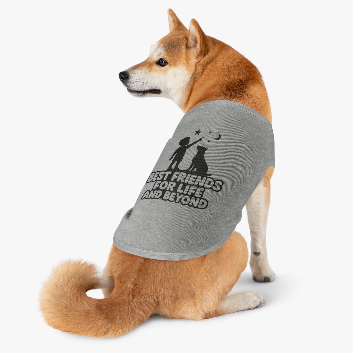 Best Friends Pet Tank Top for Dogs, Cute Dog Apparel, Pet Gift, Summer Wear, Dog Lover's Shirt