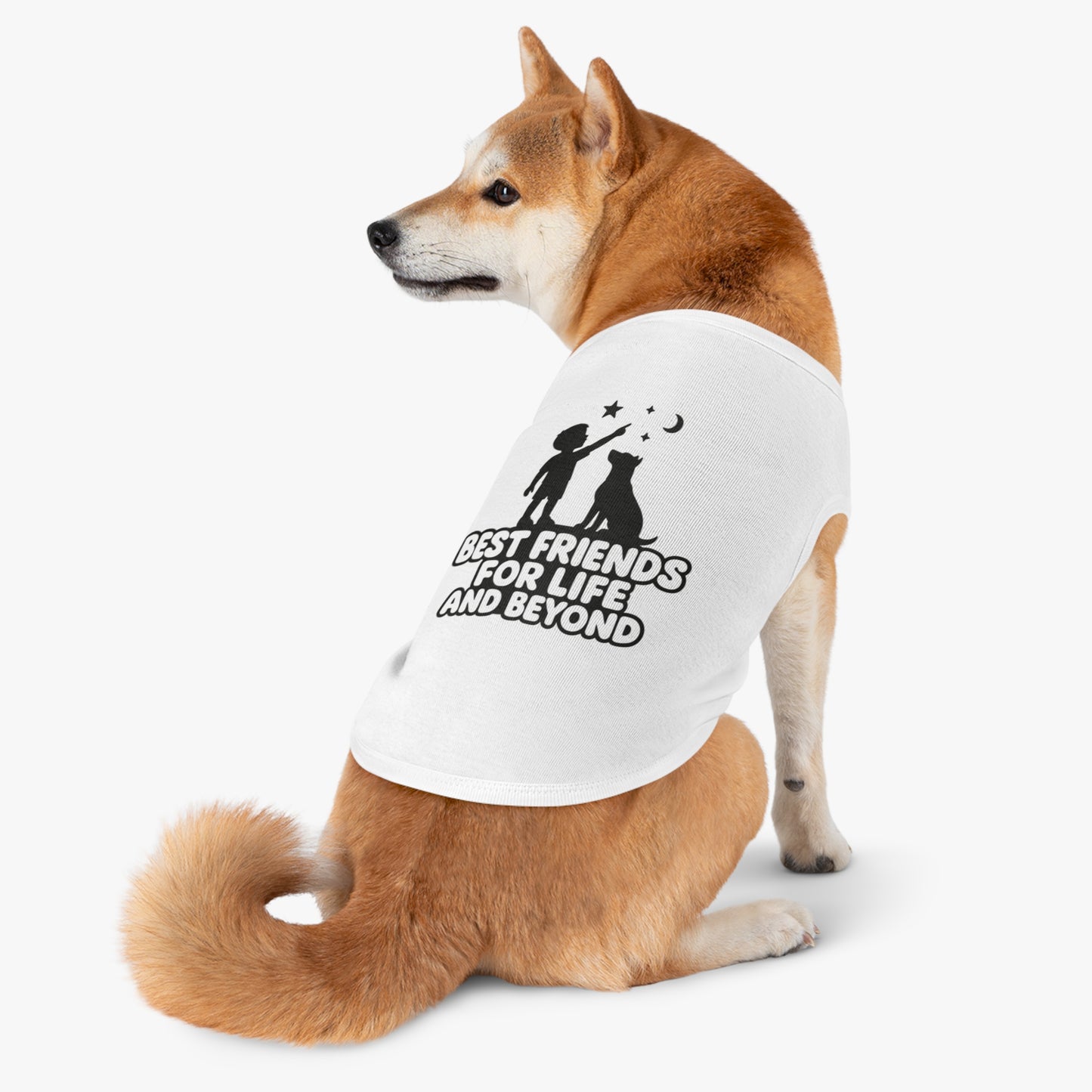 Best Friends Pet Tank Top for Dogs, Cute Dog Apparel, Pet Gift, Summer Wear, Dog Lover's Shirt