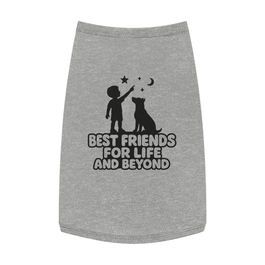 Best Friends Pet Tank Top for Dogs, Cute Dog Apparel, Pet Gift, Summer Wear, Dog Lover's Shirt
