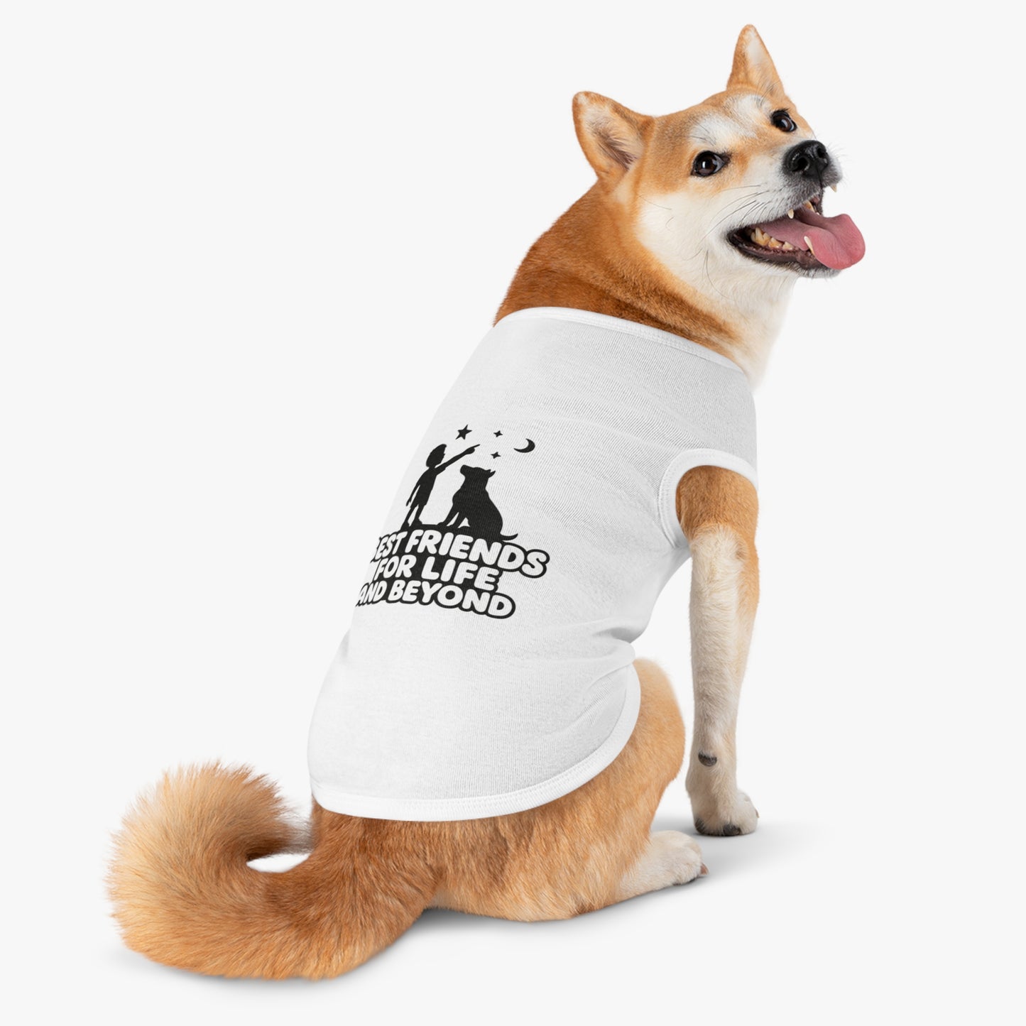 Best Friends Pet Tank Top for Dogs, Cute Dog Apparel, Pet Gift, Summer Wear, Dog Lover's Shirt