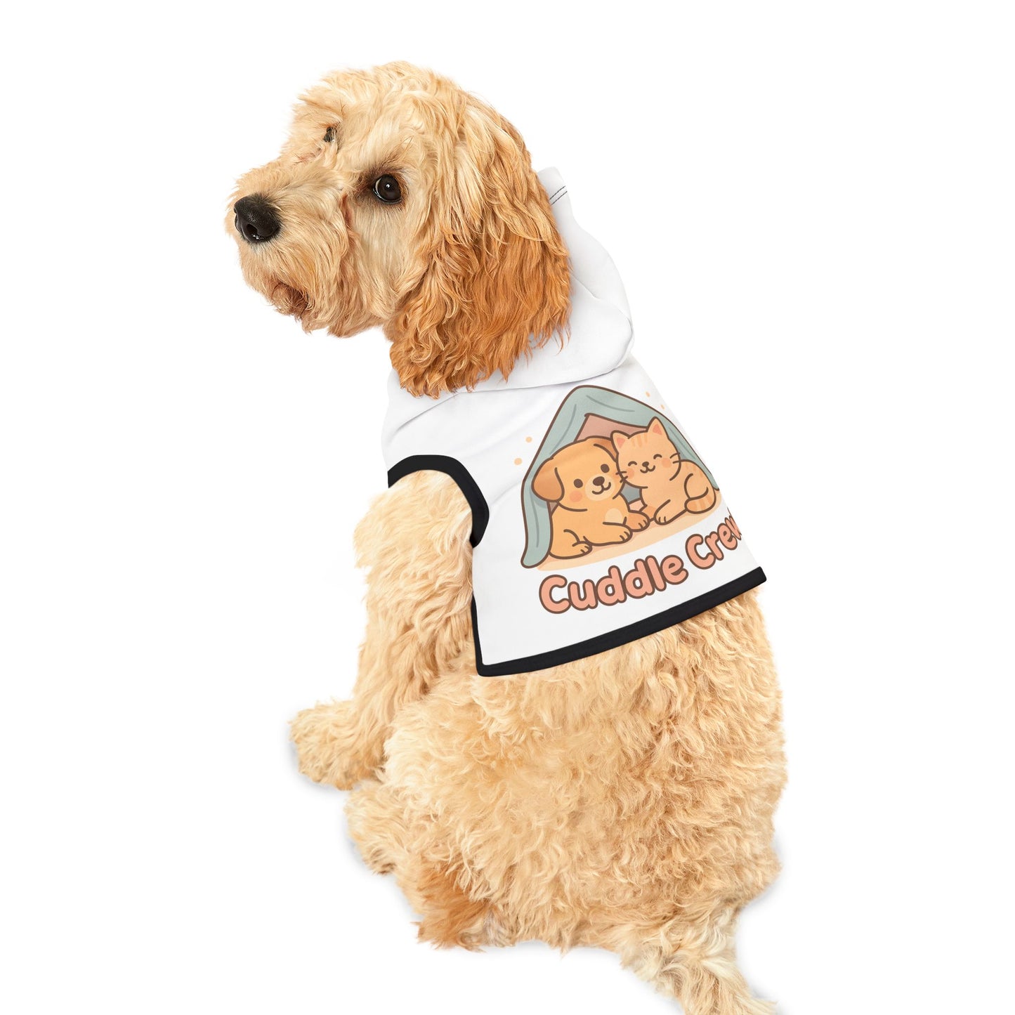 Cuddle Crew Pet Hoodie - Cozy Dog Cat Apparel for Pet Lovers, Animal Lover Gift, Cute Pet Hoodie, Winter Wear, Pet Birthday Gift