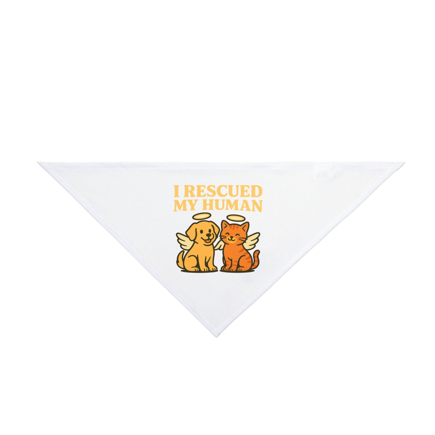 Adorable Pet Bandana for Rescue Pets, Perfect for Dog and Cat Lovers, Unique Gift for Pet Owners, Cute Pet Accessory, Everyday Wear